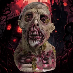 Horror Plague Zombie Mask Walking Dead Halloween Vampire Latex Full Face Props Makeup Ball Ghost House Odgrywanie ról Dekoracja