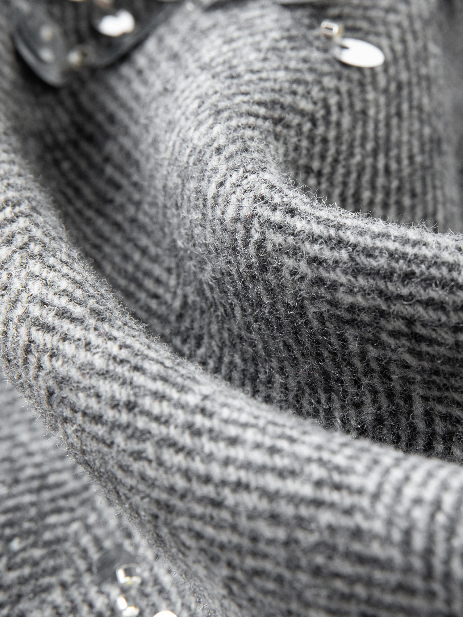 High Waist Grey Sequin A-Line Mini Skirt for Women - 2025 Edition