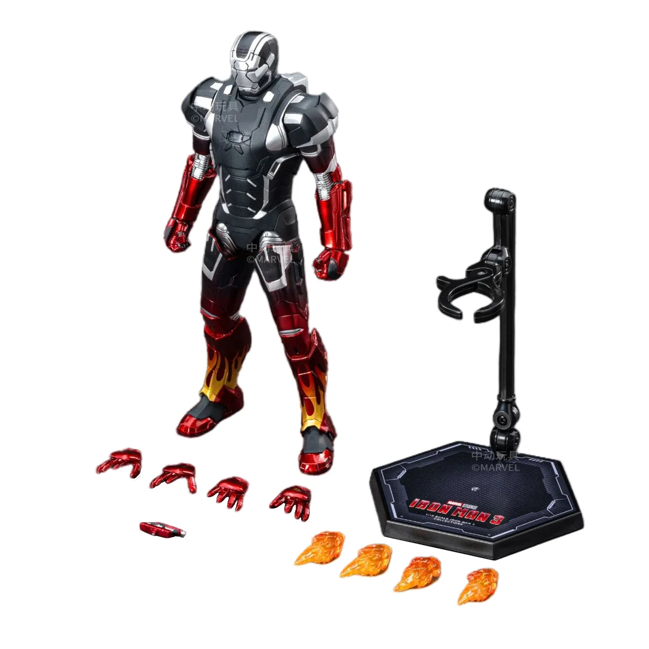ZD Toys Iron Man Action Figure Mark 35 Red Snapper Iron Man MK24 MK22 MK47 Tony Stark Ironman Figuur Actie Verzamel Speelgoed Cadeau