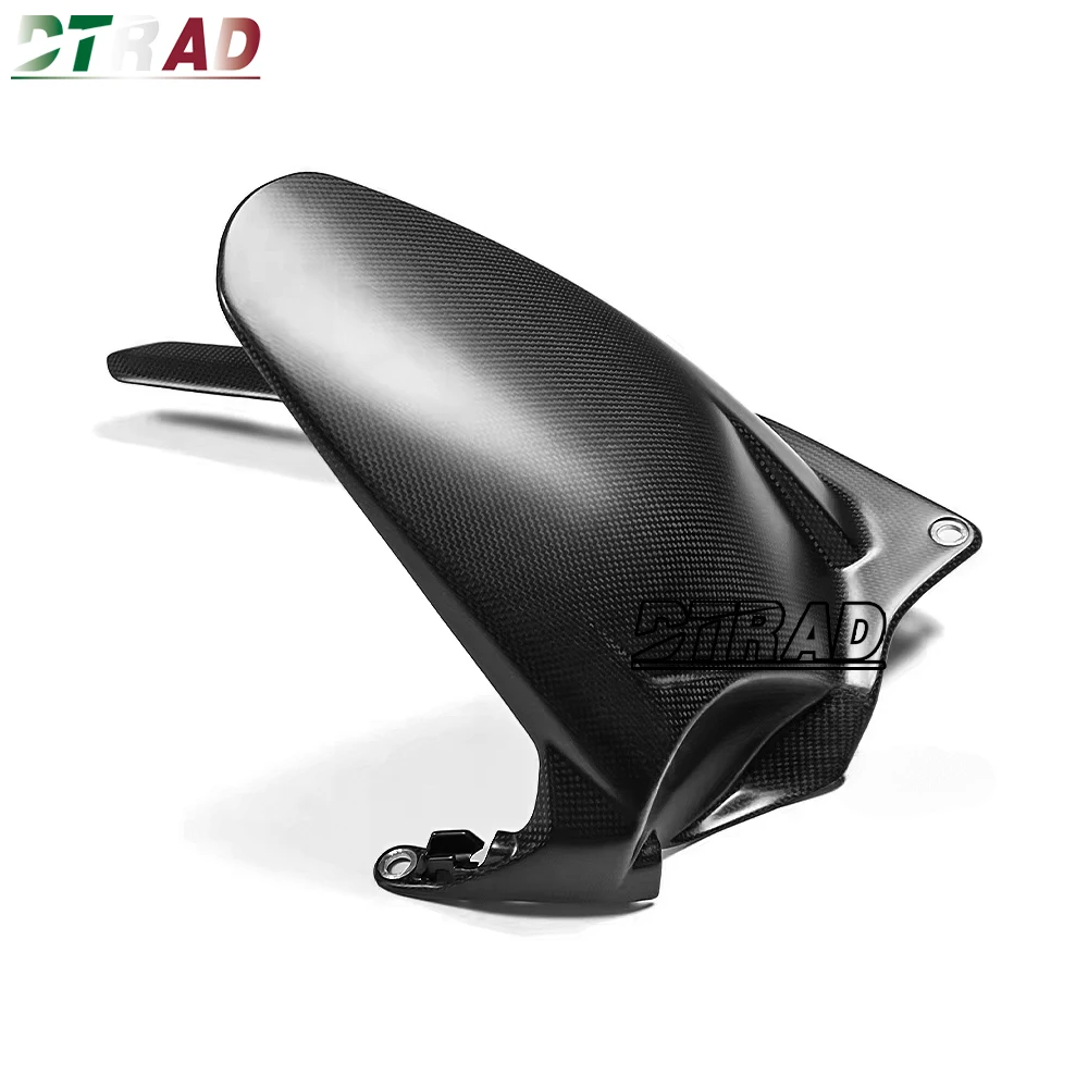 For DUCATI Panigale V4 V4S 2025 Carbon Fiber Front Fender & Rear Hugger With Chain Guard Splash Mudguards Motorcycle Accessories