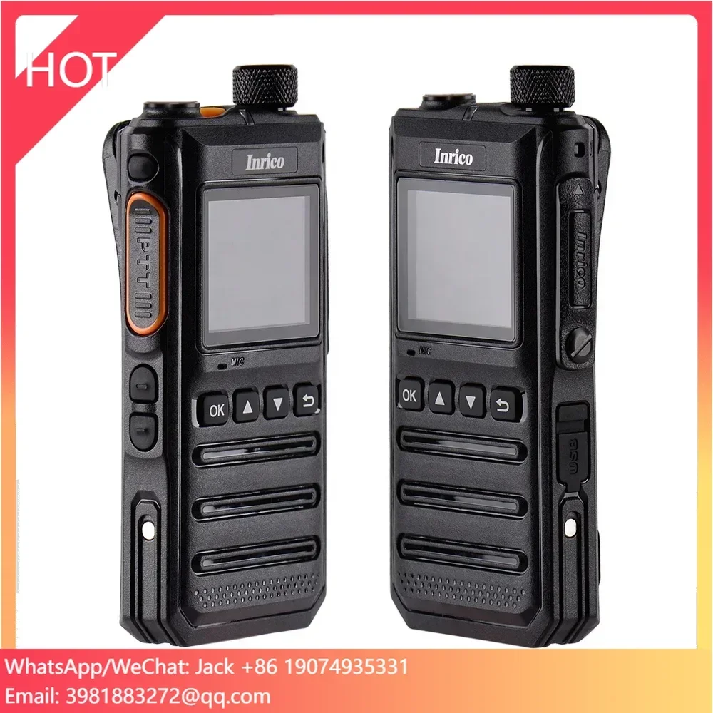 

CAMORO Zello Poc Radio T640 Global Android System 2G/3G/4G Two Way Radio SIM Card Walkie Talkie Handheld