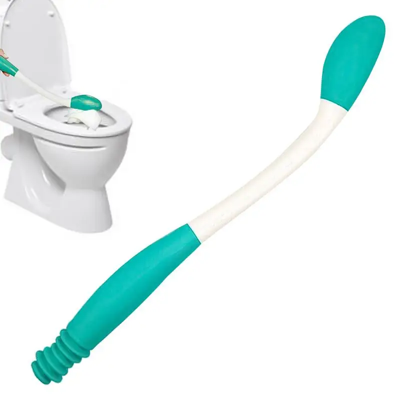 Elderly Bathroom Aids Butt Long Handle toilet cleaning aid dry and wipe the toilet paper absorber for Elderly and pregnant women