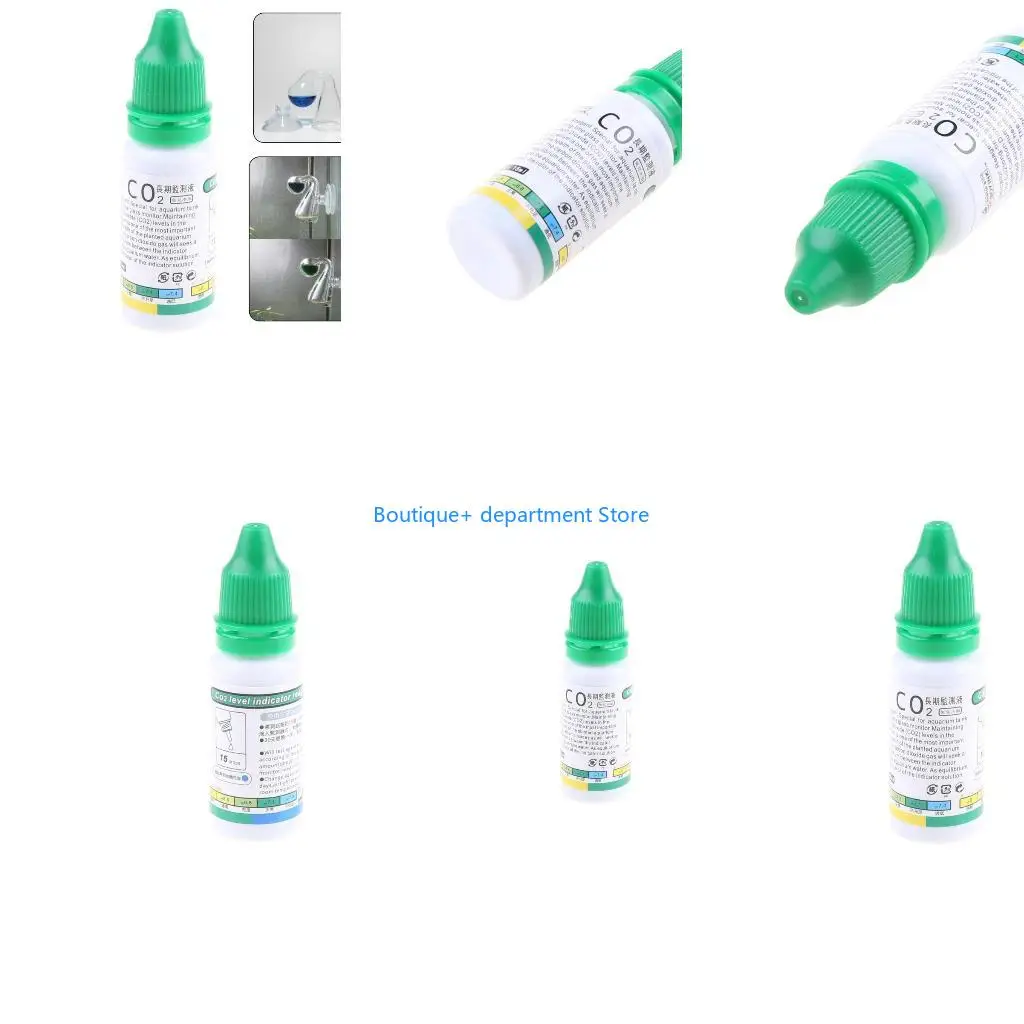 E1PD Reagent Solution for Carbon Dioxide Monitor CO2 0.5 Oz Use with Planted Aquarium Fish for Tank CO2 Detector