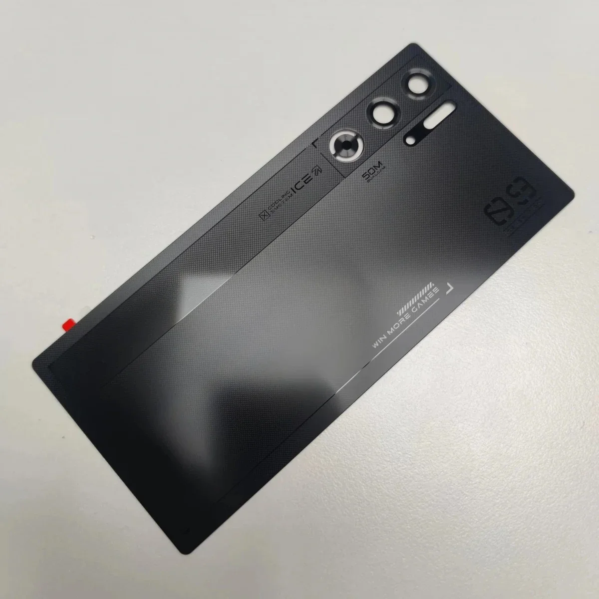 Glass Back Cover For Red Magic 9Pro NX769J Repair Replace Phone rear Case With Camera Lens