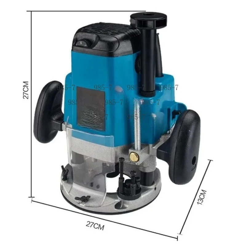 Carpentry Electric Router Trimmer, Multifunctional Woodworking Tool for Milling Carving Slotting