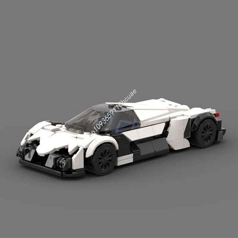 332 pçs moc desvel dezesseis campeões da cidade supercar modelo blocos de construção ideia educação brinquedos aniversário montar presentes natal