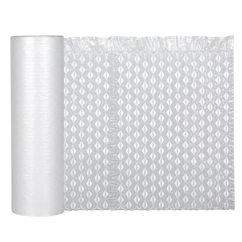 

Inflatable Bubble Rap Wrap Double Layer With New Raw Material Eco Friend Recycled for Food Fruit Book Photo Protection