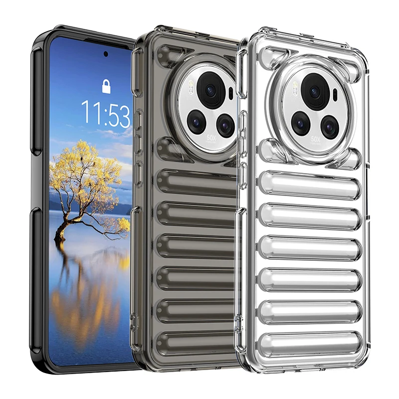 For Honor Magic6 Cover For Honor Magic6 5G Shockproof Anti-drop Three-dimensional Capsule Case Soft  For Honor Magic6 5G