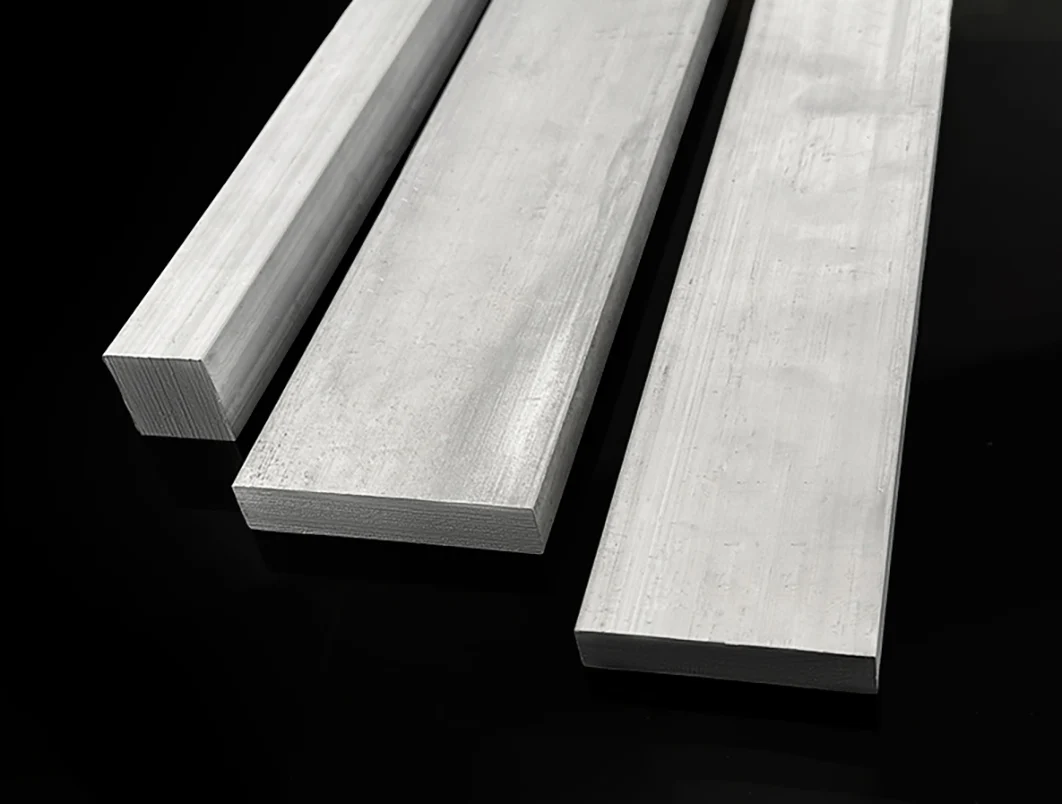 100/300mm Length 6061 Aluminum Alloy Flat Bar Square Pole  Thickness 2-80mm CNC Aluminum Alloy Metal Block