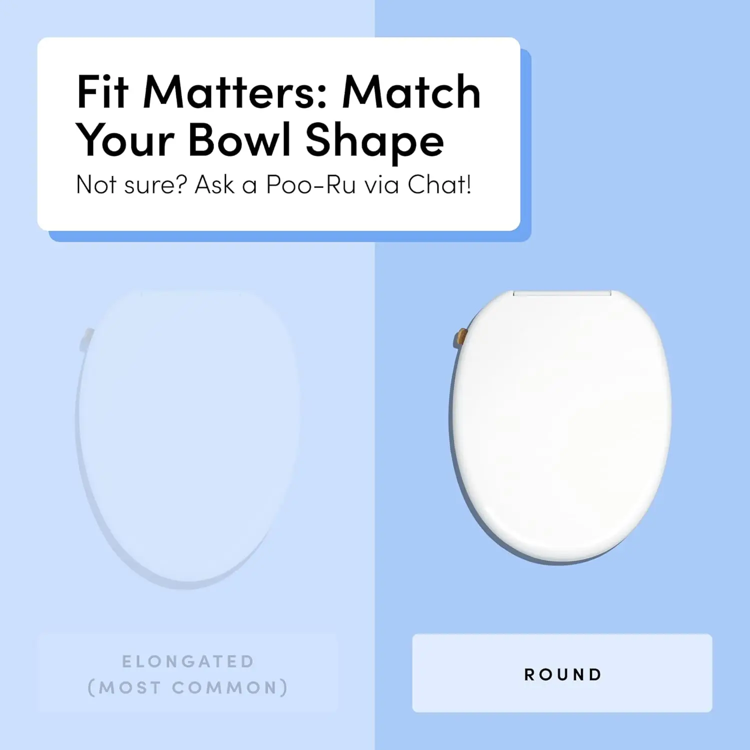 非電動ビデ便座、洗練された丸型デザイン、簡単洗浄のためのクイックリリース、デュオフロー洗浄、ソフトクローズ蓋