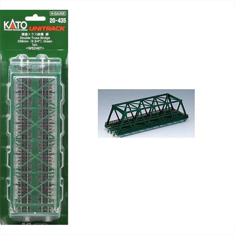 KATO Track Model 20-435/436/437/439 N Scale Double Track Iron Bridge 248mm