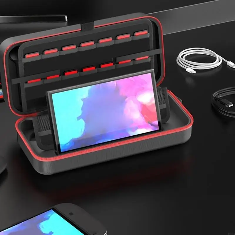 EVA Carrying Case for NS2 Console & Controller Cratchproof Box Game Caseproof Case مع فتحة بطاقة