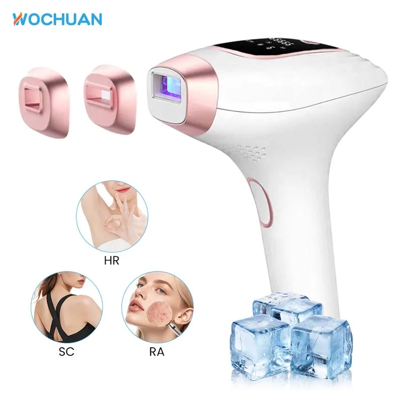 

WholesaleUpgraded IPL Hair Removal Device Painless Permanent Laser Epilator for Women's Whole Body for Home Use Head Target Area