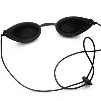 Durable Silicone Laser Protective Eye Mask Adjustable Black Protective Eyepatch…