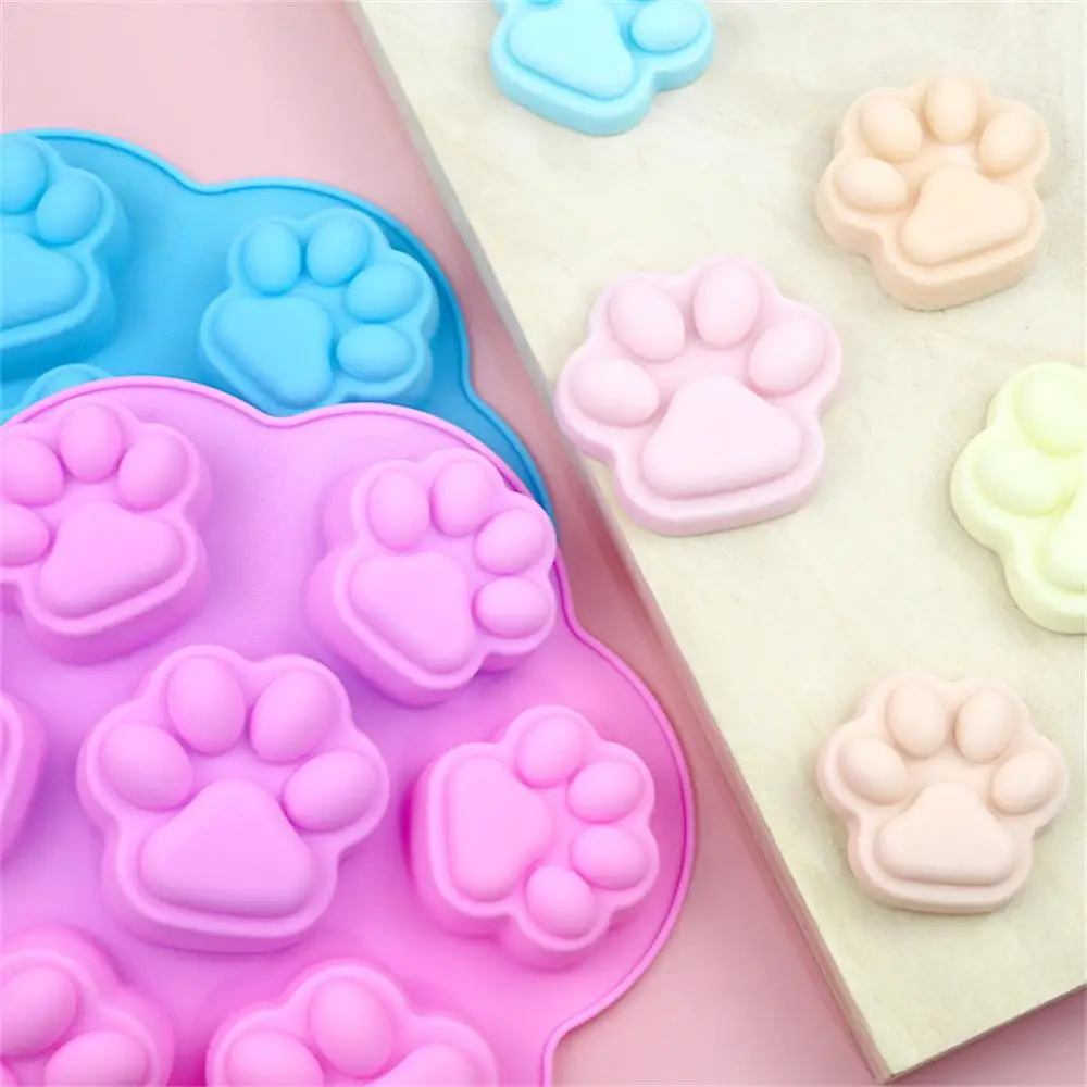 Mold Fun Project Creative Cat Paw Need Trend Unique Design Cake Tools Mold Durable Wear-resistant Chocolate Popular