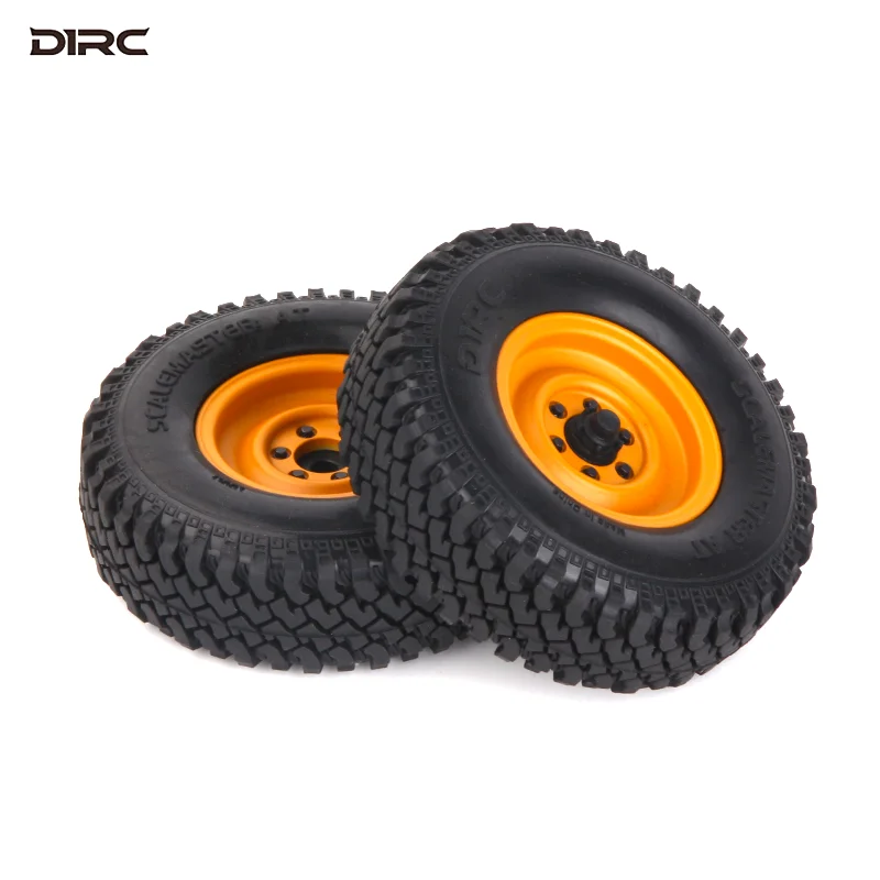 2pcs 1.7 Inch Metal Wheels Hub Camel Cup Rim for 1/10 RC Crawler Car RC4WD D90 D110 AXIAL SCX10 Traxxas TRX4 Defender TF2 Parts