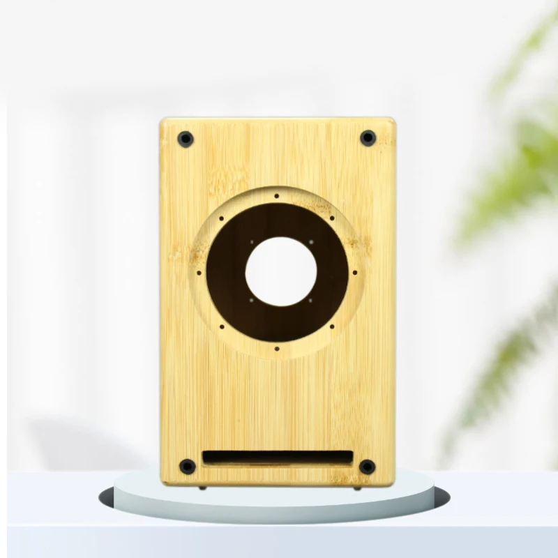 3 Inch Speaker Empty Box Speaker Solid Wood Box DIY Audio Shell Bookshelf Speaker Labyrinth Audio Box Shell Diy Wood