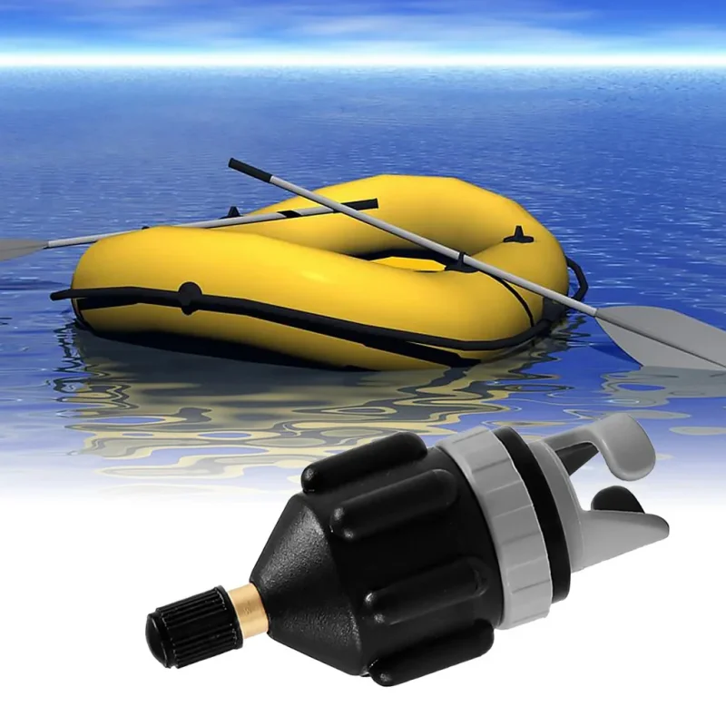 Surfbrett-Luftpumpenadapter für aufblasbare Stand-Up-Paddle-Boards, Schlauchboote, Kajaks – Ventil-Kompressor-Konverter, Surf-Düse – Detail 6