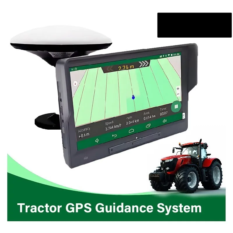 TG96 9-inch GNSS Tractor GPS Navigator, Agricultural Navigation System for Farm Plowing, Fertilizing, Seeding Cultivation Operat