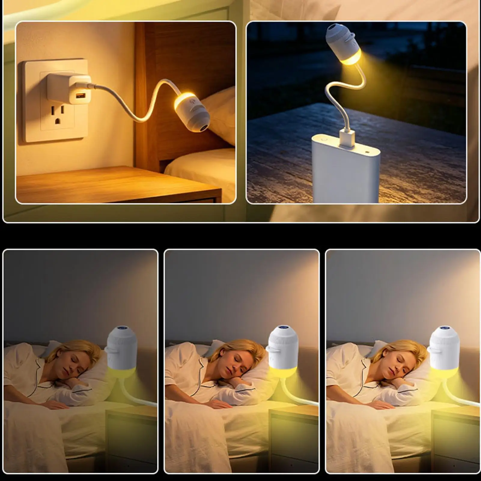 Galaxy Projector Night Light USB Light 360 Degree Rotating Galaxy Lamp Projector with 24 Film Slides for Car Home Party Living