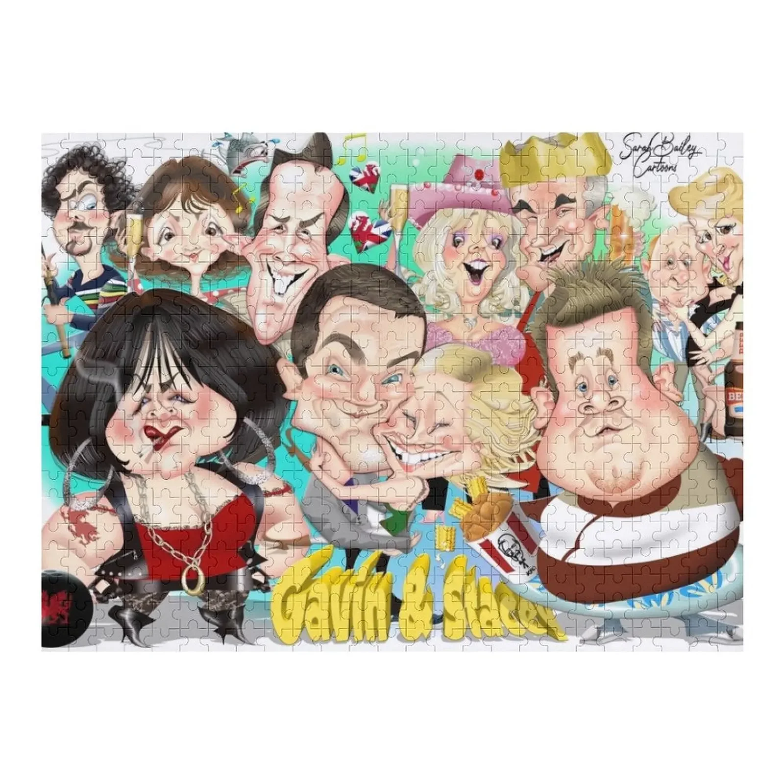 

Gavin & Stacey Jigsaw Puzzle Personalized Toy Photo Custom Customized Toys For Kids Wooden Jigsaws For Adults Puzzle