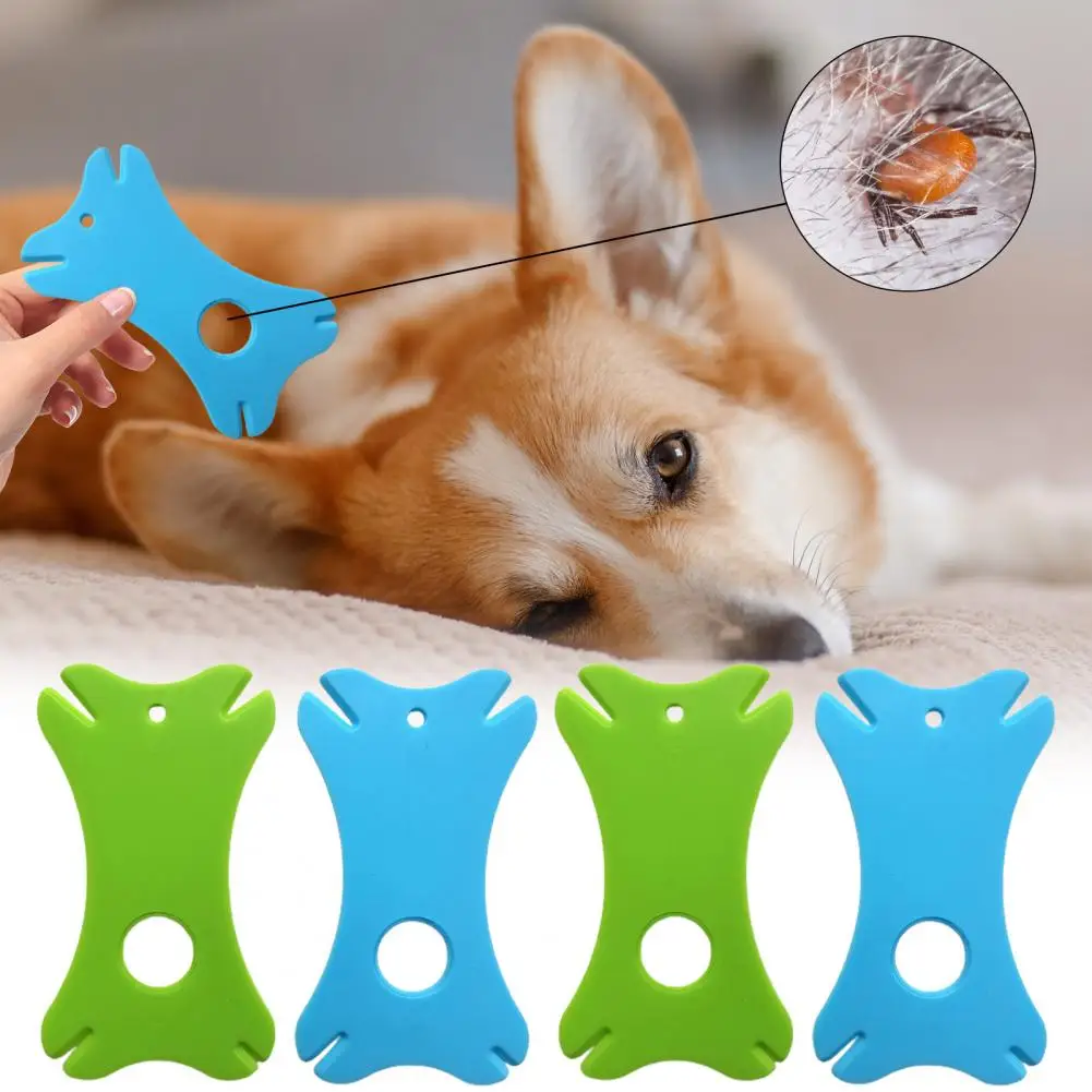 

1 Set Tick Card with Magnifying Glass Easy to Use Tick Catcher Durable Reusable Tick Removal Tool For Pets Dog Accessories