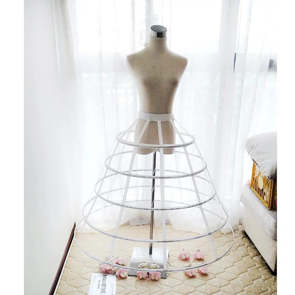 Women's Costume Dress Hoop Hollow Design Petticoat Underskirt Ball Gown Accessory for Pageant