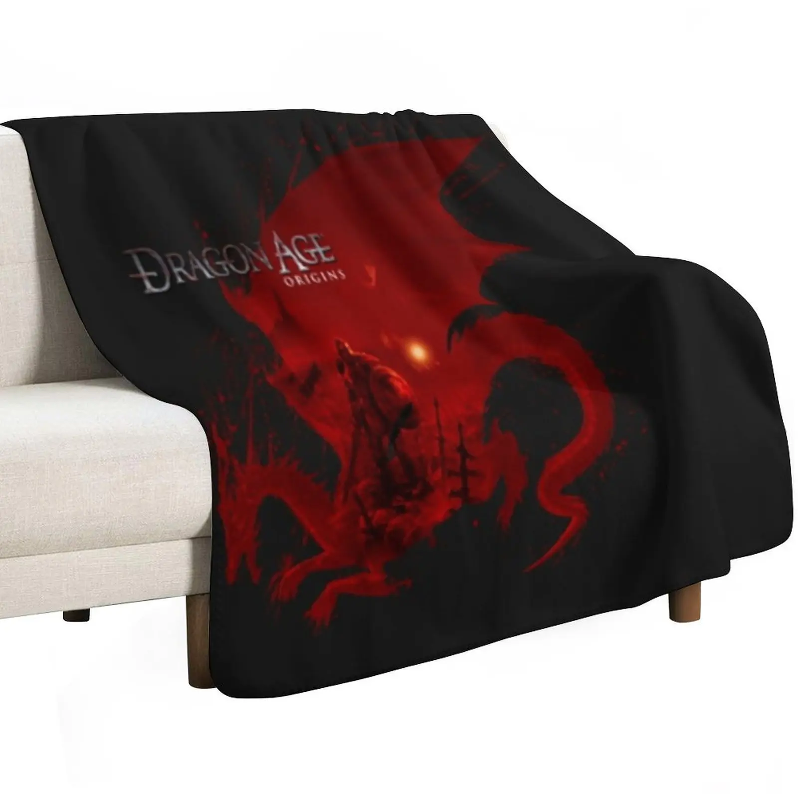 DRAGON AGE ORIGINS Throw Blanket christmas gifts Single Hairys Custom Decorative Sofas Luxury Throw Blankets