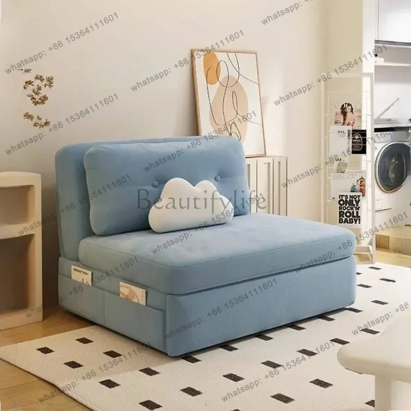 LJY Latex Blue Living Room Sofas Minimalist Sleep Nordic Modern Living Room Sofas Puff Lounge Fauteuils De Salon Furniture Home