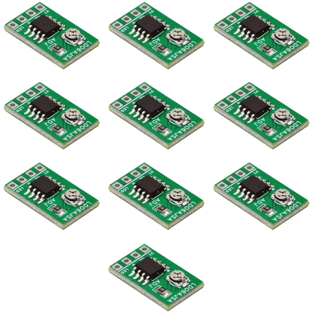 5-10Pcs 30-1500mA Adjustable Constant Current LED Driver DC 3.3V 3.7V 4.2V 5V PWM Control Board Buck Power Module