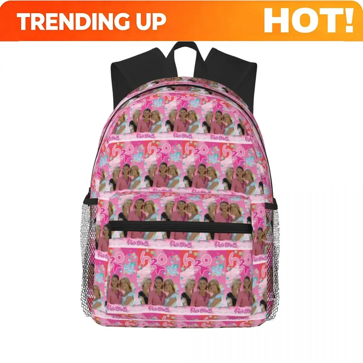 Custom Bag H2o Just Add Water Student Backpack School Bag Hiking Travel Daypack For Boys Girls Fashion Bookbag Shoulder Bags
