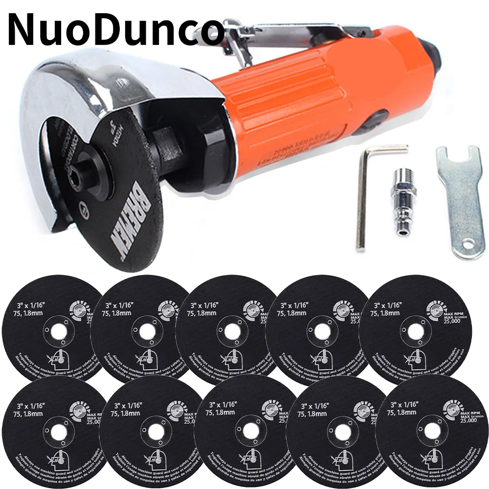 3Inch Pneumatic Cutting Machine Mini Grinding Disc High Speed Air Angle Grinder for Metal Cutting Multifunctional Pneumatic Tool