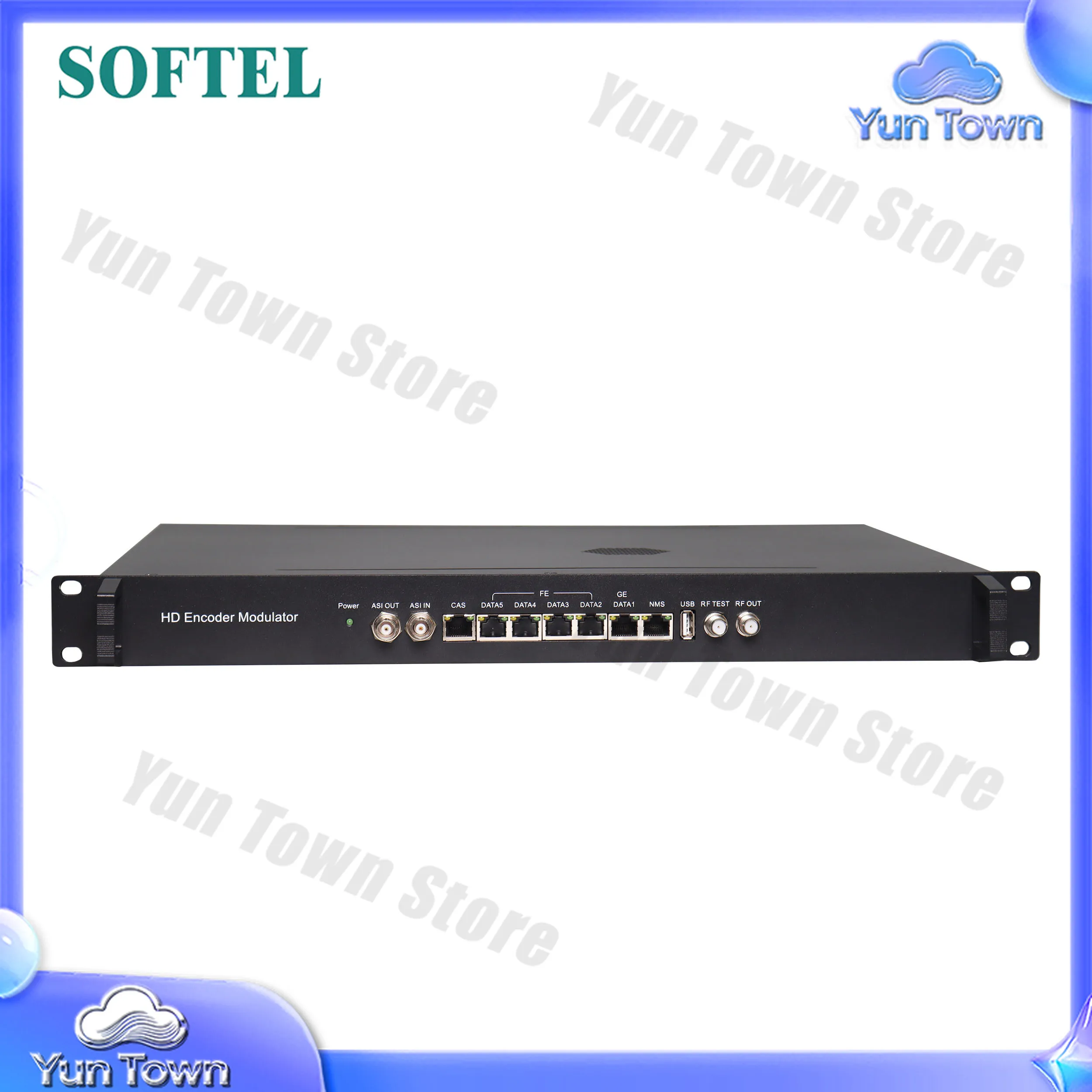 for Headend 24 in 1 HD Encoder Modulator for CATV Headend Digital TV Equipment Cable TV System Broadcast Encoder Modulator