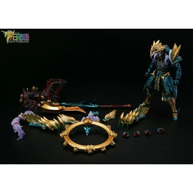 BANDAI Echte S. H. Figuarts-serie Soul MIX-serie Evil God Awakens Thunder Wolf Dragon uitverkocht Model Collectibles