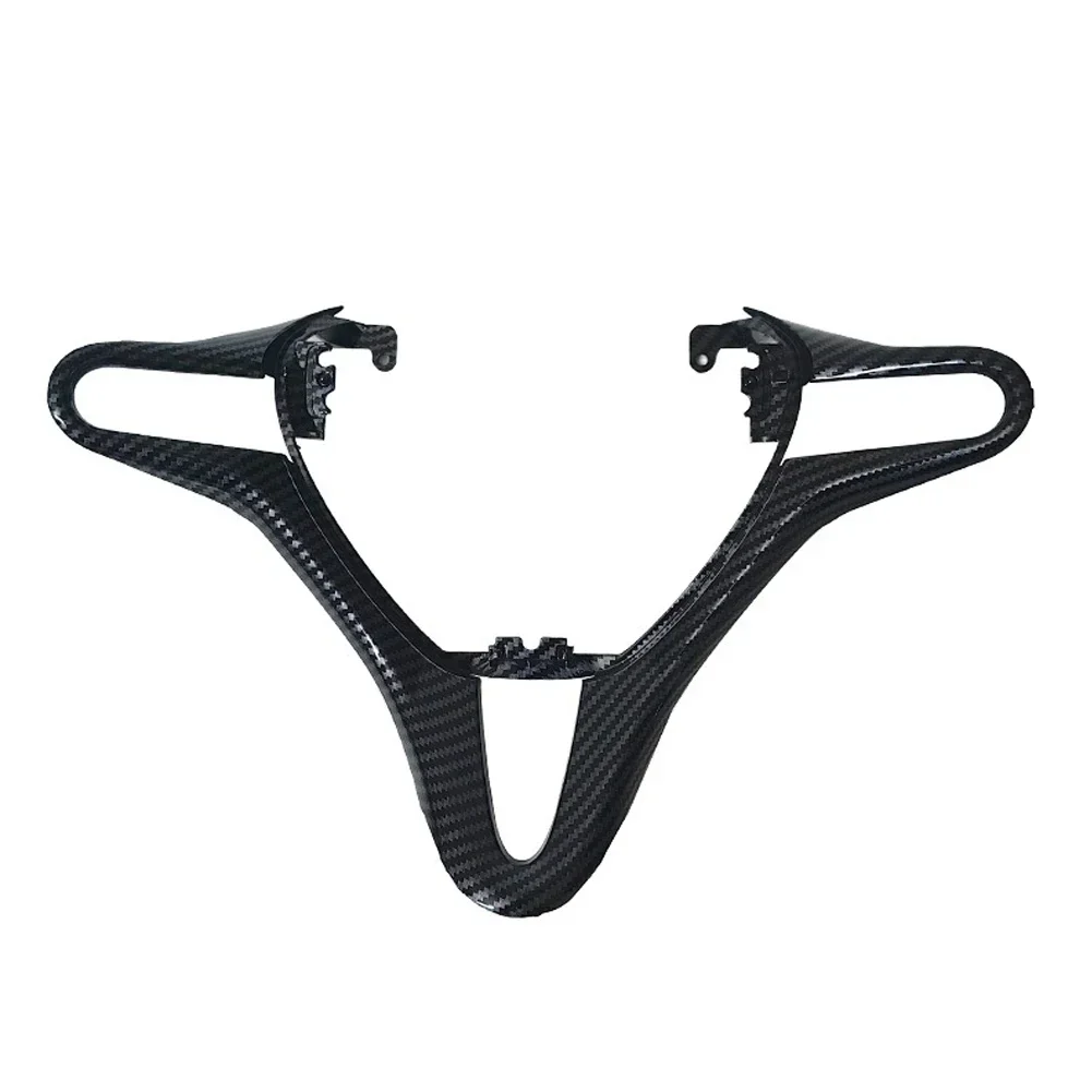 Faixa Decorativa de Fibra de Carbono para Volante Honda Fit GE City 2008-2014, Acessório Decorativo para Painel de Controle do Volante