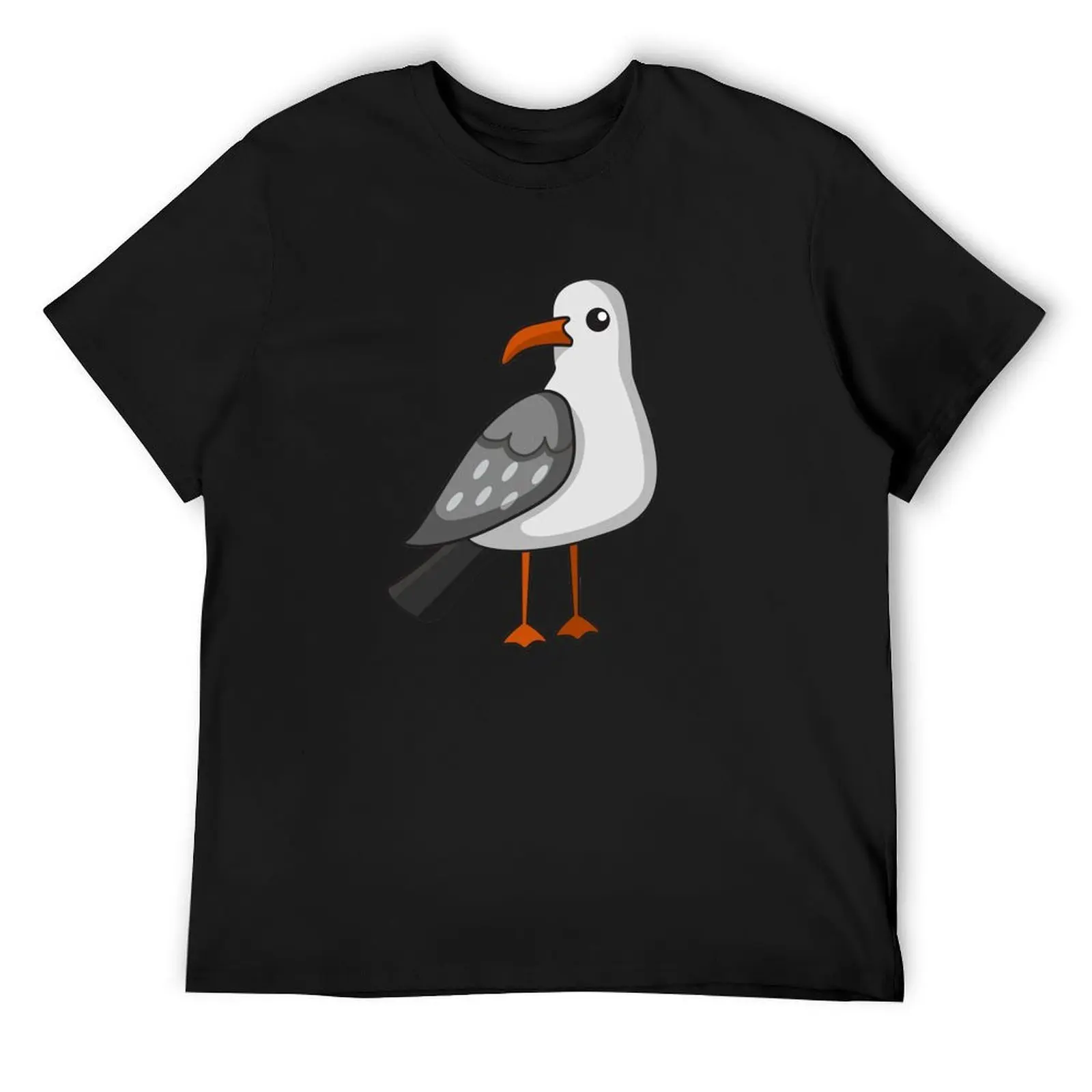 

Seagull design T-Shirt heavyweights anime figures designer shirts plain white t shirts men