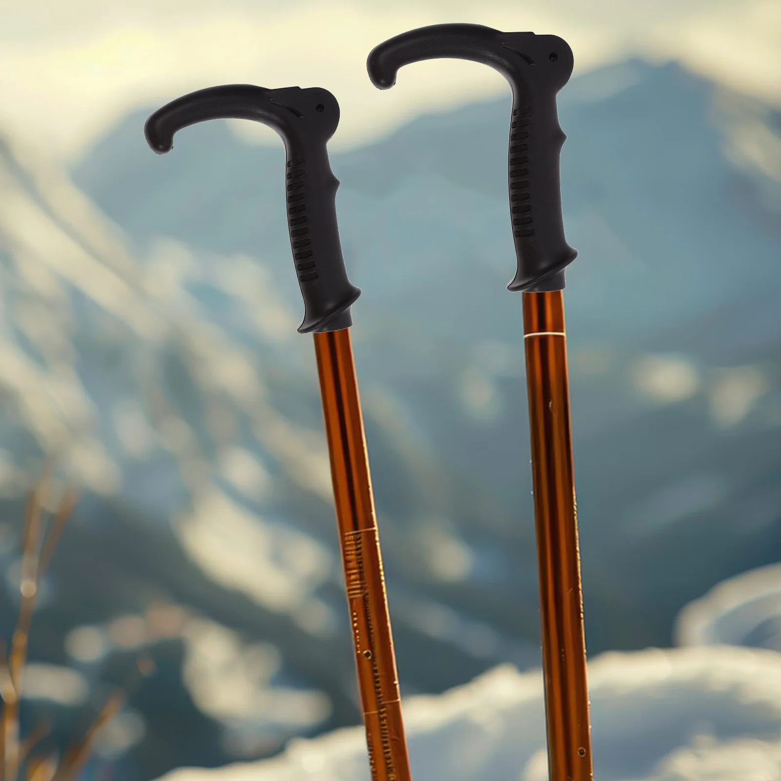 

Outdoor Pole Handle Replacement Non-Slip Trekking Pole Grip for Hiking Walking Sticks Ergonomic Design Shock Absorbing