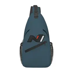 Hyundai N Performance Logo Dark Sling Backpack Sling Bag Traveling Chest Bag Daypack Men Crossbody Backpack Shoulder Bag Pouch