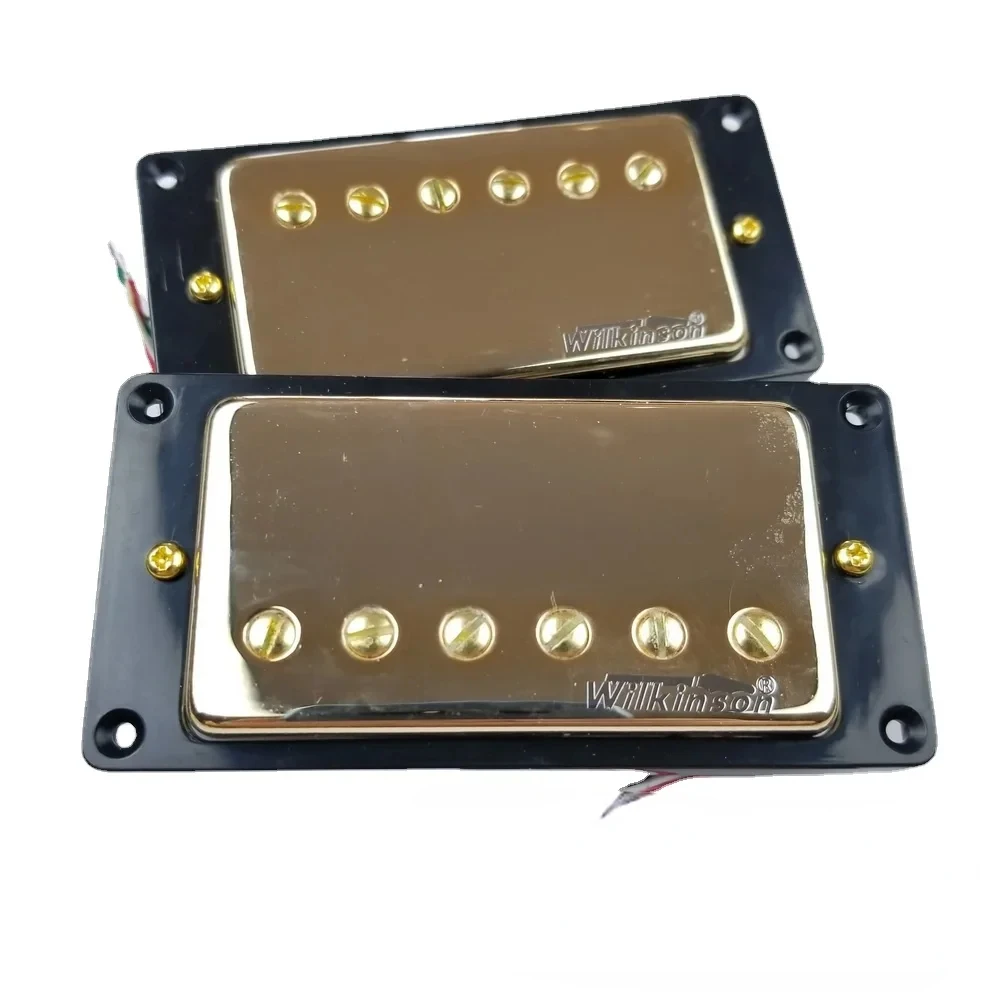 NEW Wilkinson Gold LP SG ES Electric Guitar Humbucker Pickups closed WVC Gold Cover Made In Korea