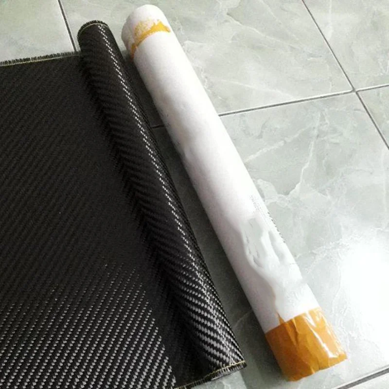 

3K 200gsm Real Carbon Fiber Cloth Plian twill Carbon Fabric 40" / 1m width ROLL UP packaging Not folded