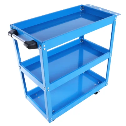 US Stock Tool Cart On Wheels,Rolling Mechanic Tool Cart,Heavy Duty Steel Utility Cart With Lockable Wheels, 450 Lbs Capacity