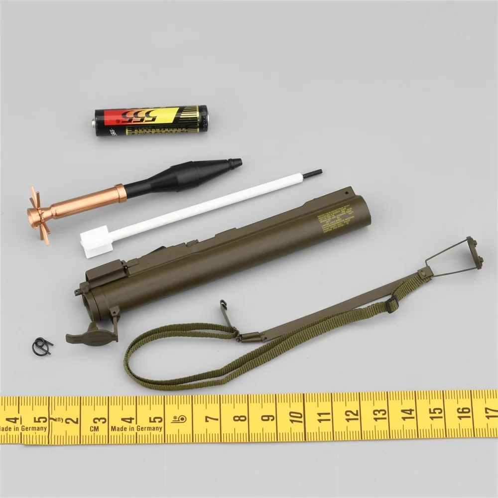 DAMTOYS DAM 78099 The British Soldier Doll Mission Unit Mini Toys Weapon Model M72 PVC Material Not Real For 12