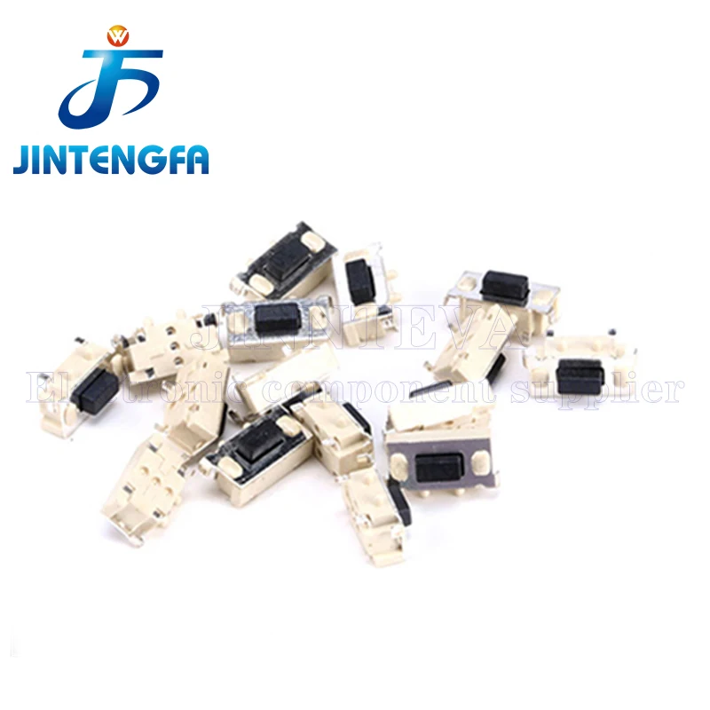 100PCS 3X6X3.5mm Touch Switch 12V DC 50mA 2Pin Side Press Power Tactile Tact Push Button Micro Switch SMT SMD 3*6mm 3*6*3.5mm