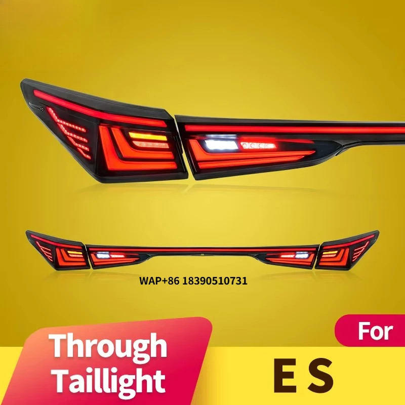 

Car Styling for ES 2018-2024 Lights LED Tail Lamp DRL Signal Brake Reverse Auto Accessories