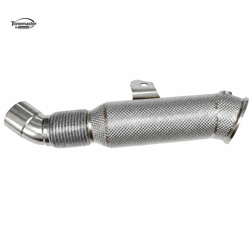 High Flow Insulated Exhaust Downpipe BMW M240i G42 M340i G20 B58 2021-2025 Stainless Steel Performance Tuning Downpipe Direct