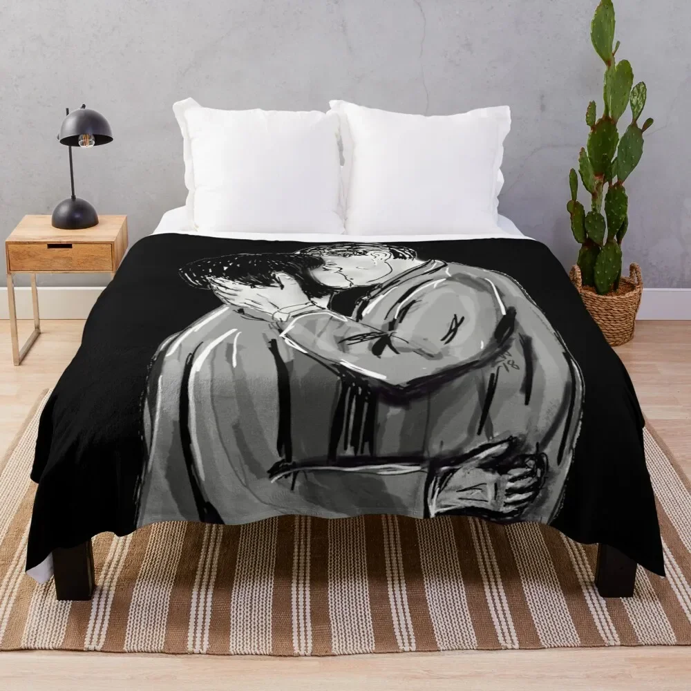 

Phrack -- The Kiss Throw Blanket Warm Accent Blanket for Living Room Decoration