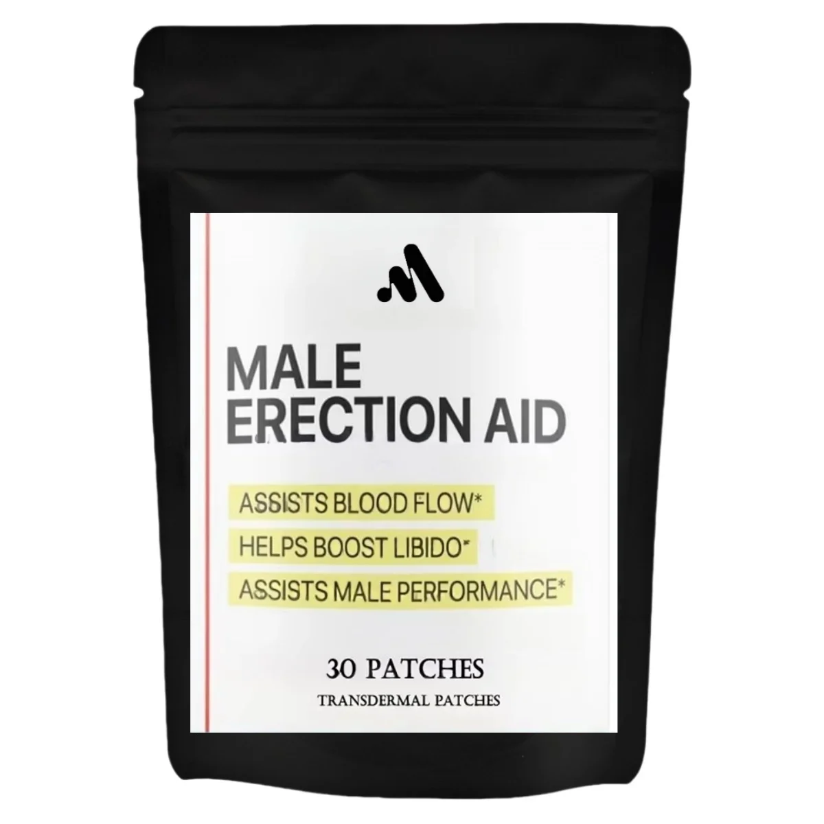 

30 Patches Male Performance Aid Enhancement Patch -drive And Stamina High Potency Booster Transdermal Patches