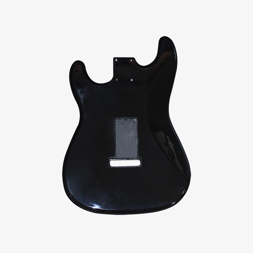 Alder Stratocaster Body Glossy Black SSS Pickup ST Guitar Part  Replacement Building Kit DIY