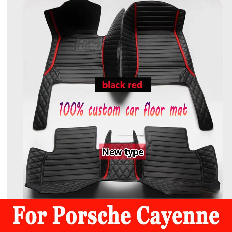 Car floor mats for Porsche for Cayenne(High match)2006 2007 2008 2009 2010 Custom auto foot Pads automobile interior accessories