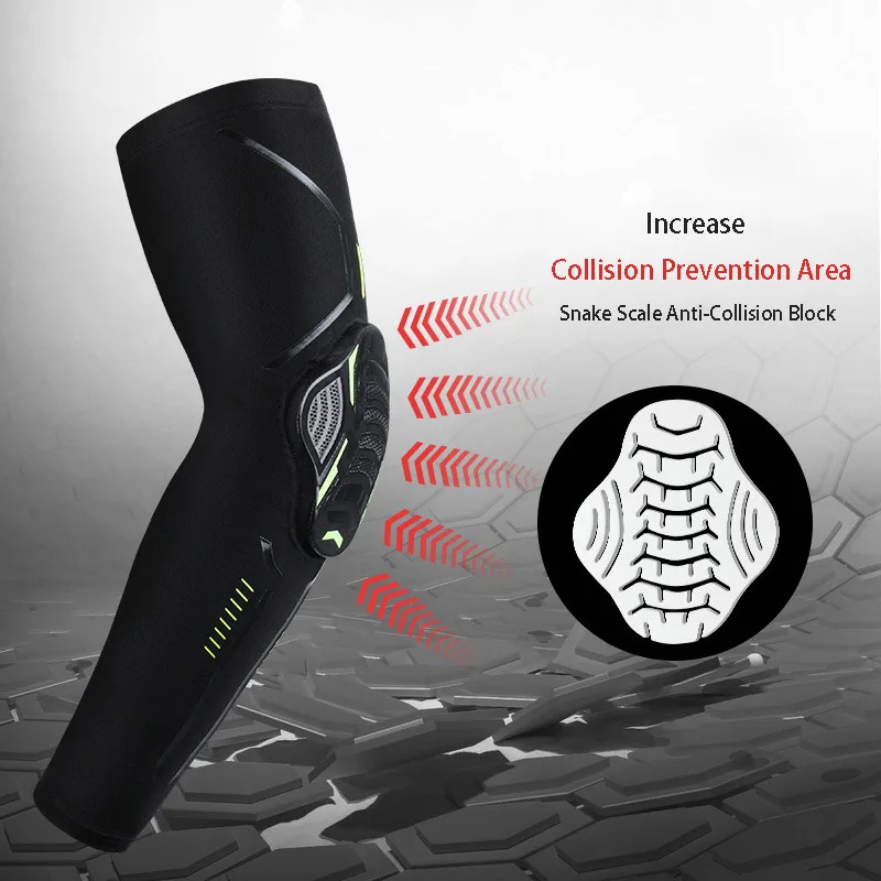 New Sports Arm Sleeves Honeycomb Anti Collision Elbow Joint Multi Functional Cycling Protector For Men And Women Combat Survival